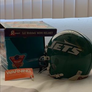 Jets Lil Riddell mini helmet